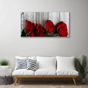 Obraz Canvas Ruže kvety rastlina 120x60 cm