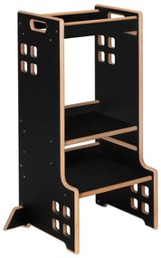 Lionelo - Učiaca veža CASS Čierny onyx