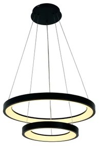 Brilagi - LED stmievateľný luster na lankách FALCON SLIM LED/68W/230V pr. 50 cm čierna +DO