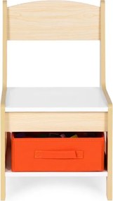 Sada nábytku pre deti stolík + 2 stoličky a kriedová tabuľa