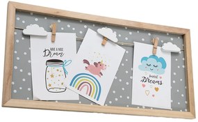 Drevený rámček na fotky CLOUD 40 cm