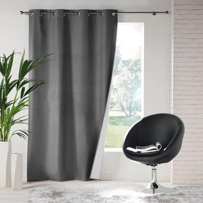 Antracitový termo záves 140x260 cm Icemount – douceur d'intérieur