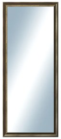 DANTIK - Zrkadlo v rámu, rozmer s rámom 50x120 cm z lišty Ferrosa bronzová (3143)
