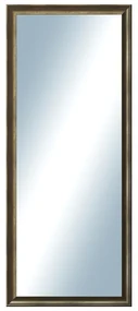 DANTIK - Zrkadlo v rámu, rozmer s rámom 50x120 cm z lišty Ferrosa bronzová (3143)