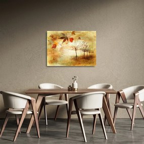Sklenený obraz - Jesenná nálada (70x50 cm)