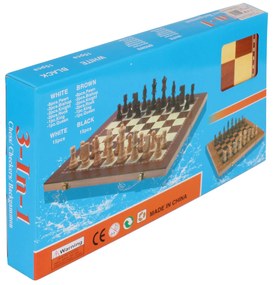 Merco Wood 39 dřevěné šachy balení 1 ks