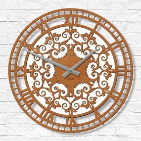 DUBLEZ | Drevené nástenné hodiny - Ornamenty