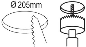 Eglo 99151 - LED podhľadové svietidlo FUEVA 5 LED/16,5W/230V