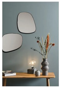 Tmavomodrá kameninová váza Villa Collection Rost, výška 30 cm