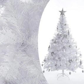 InternetovaZahrada Umelý vianočný stromček 150cm - biely