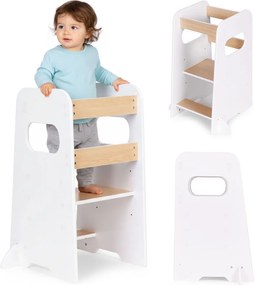 Montessori kuchynský pomocník nastaviteľná plošina pre dieťa ECOTOYS