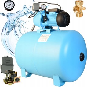 Pumpa Na Vodu JET60 Záhradná Hydrofor 80L Hydroforová sada 370W Účinná