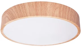 Toolight Toolight, LED stropné svietidlo 30cm 24W APP1404-C, hnedá-biela, OSW-03085