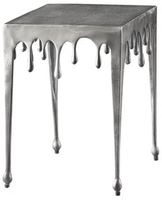 Dizajnový odkladací stolík Gwendolyn S 44 cm strieborný