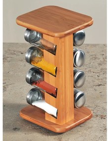 Kesper 58099 Stojan na korenie s 8 koreničkami, 13 x 25,5 x 15 cm