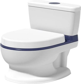 Ricokids Detský nočník s melódiou RK-290 biely a modrý
