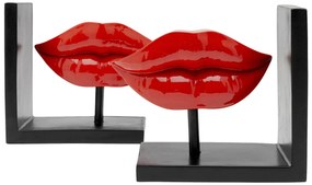 Lips zarážka na knihy dvojdielna červená