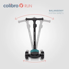 Detská kolobežka RUN tyrkysová