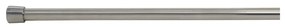 Kovová teleskopická tyč na sprchový záves iDesign Linus, 109 - 190,5 cm