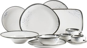 Mäser Podšálka na espresso Pintar White modré bodky 13 cm, S