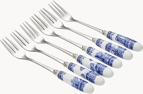 Dezertné vidličky Blue Italian, 6 ks