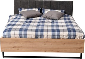 XXXLutz POSTEĽ, 160/200 cm, dub artisan Xora - Postele - 000834005902