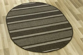 Šnúrkový koberec 973/91 ovál