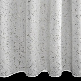 ZÁCLONA ROXI NA PÁSKE 140X270 CM BIELA
