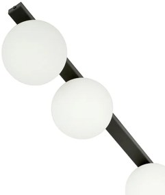 Stropné svietidlo FIT 3xE14/10W/230V čierna/biela