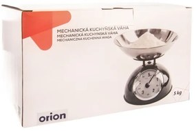 Orion domácí potřeby Kuchyňská váha mechanická s miskou 5 kg