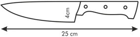 Tescoma Nôž kuchársky Home Profi 14 cm, 14 cm