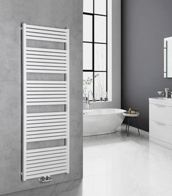 Aqualine Aqualine, TONDI vykurovacie teleso 450x1330 mm, stredové pripojenie, biela, DT470T