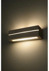 Nástenné svietidlo VEGA LINE 1xE27/60W/230V biela