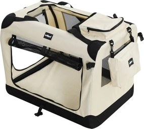 Leopet Transportný box pre psov XXXL, 102 x 69 x 69 cm, béž