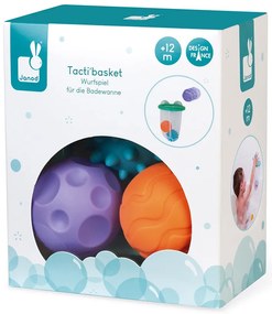 Basketbalový kôš so senzorickými loptičkami - hračka do vody