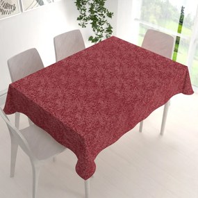 Biante Teflónový obdĺžnikový obrus TF-036 Venezia vínovo červený 100x160 cm
