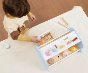 Viga 44842 Drevená mini zmrzlináreň a cukráreň PolarB
