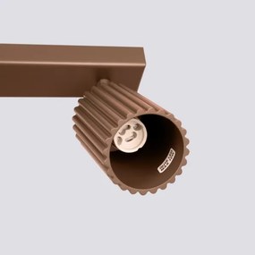 Brilagi - LED bodové svietidlo CRESTO 2xGU10/10W/230V hnedé