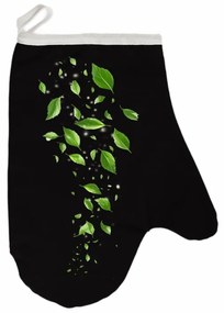 Kuchynská rukavica Nature EMI, čierna