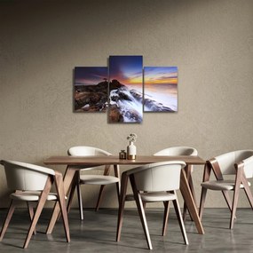 Obraz hory v hmle (90x60 cm)