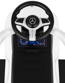 Odrážadlo Mercedes C CLASS, interaktívny volant, WHITE