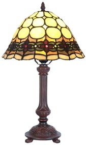 Nočná lampa Holland Tiffany vitráž AGENA Ø25*50