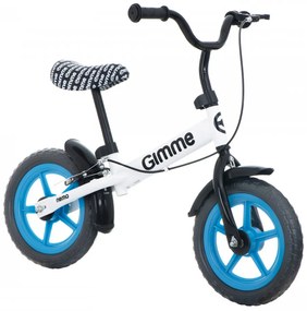 KIK GIMMIK Bežecký bicykel s brzdou Nemo 11" modrý 3+