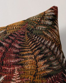 Karin - jednoduchá obliečka, 60x40cm farba produktu bordová látka zapletaná, vzorované