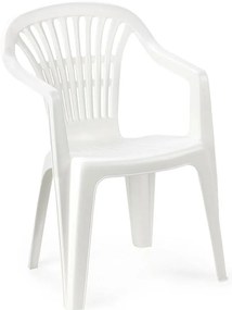 Plastová stolička Scilla biela