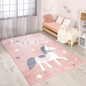 Detský koberec Anime 890 ružový