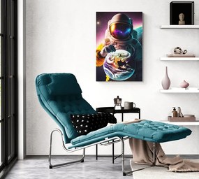 Obraz kozmonaut v neznámej atmosfére - 40x60