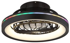 Globo 03665 - LED RGB Stmievateľný stropný ventilátor DEANNE LED/40W/230V + DO