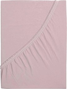 Jersey plachta do detskej postieľky EXCLUSIVE 70x140 cm staroružová