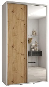 Skriňa 45 Canaris 3 140 biela/artisan/silver